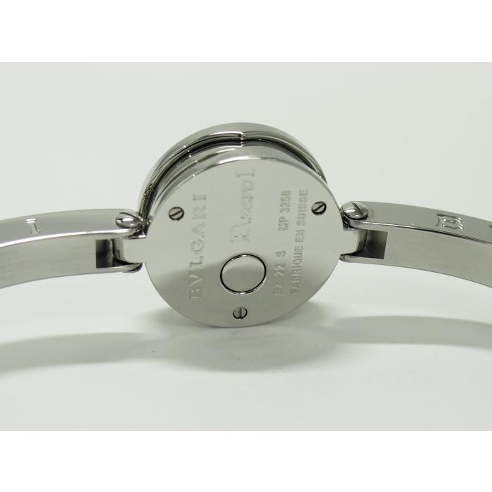 【中古】BVLGARI B-zero1 レディース 腕時計 バタフライ 4P SS クオーツ ホワイトシェル文字盤 BZ22S｜jjcollection2008｜09