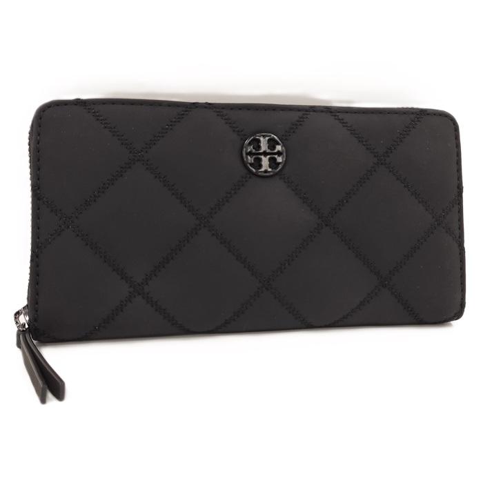 TORY BURCH ラウンドファスナー長財布 WILLA ウィラ レザー TORY BURCH ラウンドファスナー長財布 WILLA ウィラ レザー