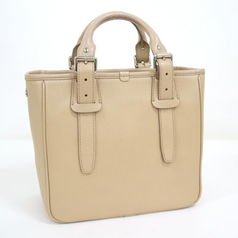 BURBERRY バーバリー ハンドバッグ ノバチェック レザー ベージュ