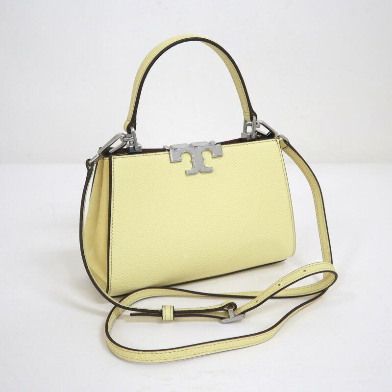 【値下げしました！】Tory Burch 2way ハンドバッグ イエロー TORY BURCH トリーバーチ ミニサッチェル 2WAYバッグ イエロー 154817
