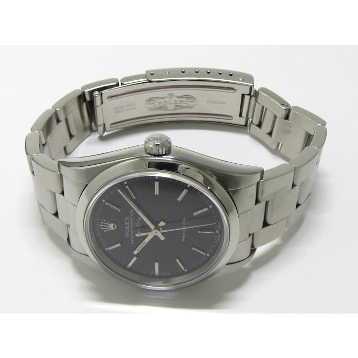 【中古】ROLEX エアキング 自動巻き SS ブラック文字盤 P番 14000｜jjcollection2008｜03