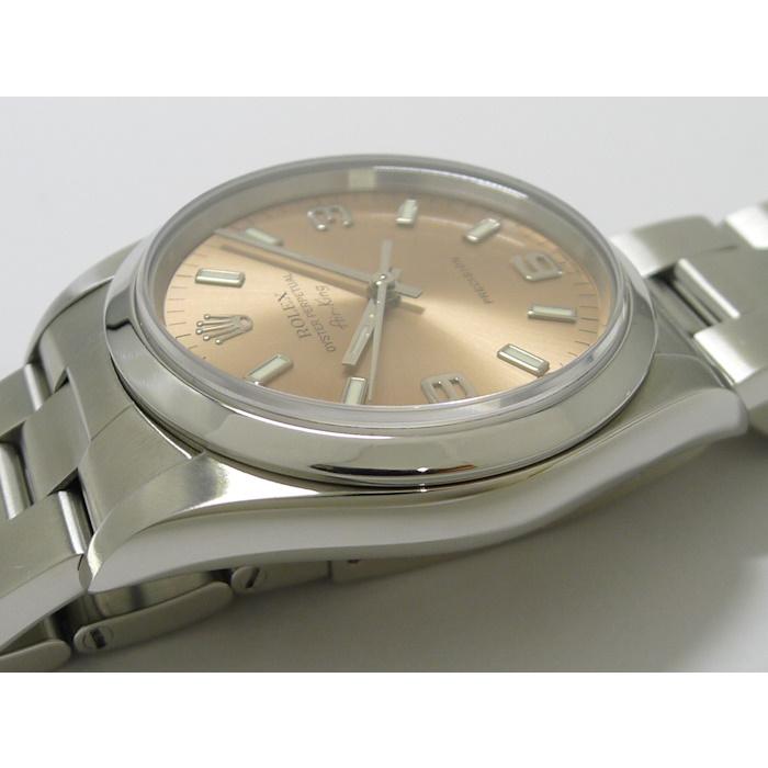 ROLEX エアキング 自動巻き SS ピンク文字盤 F番 14000M : JJ ROLEX エアキング 自動巻き SS ピンク文字盤 F番 14000M : JJ
