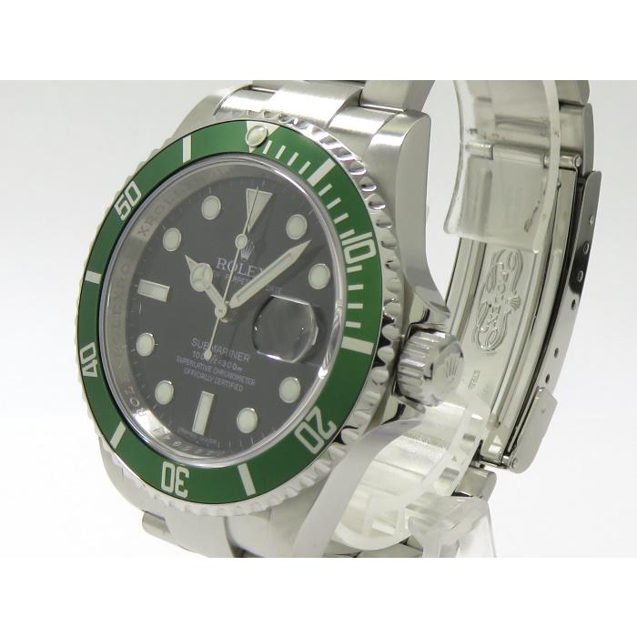 【中古】ROLEX サブマリーナ グリーンベゼル 自動巻き SS ブラック文字盤 V番 16610LV｜jjcollection2008｜03