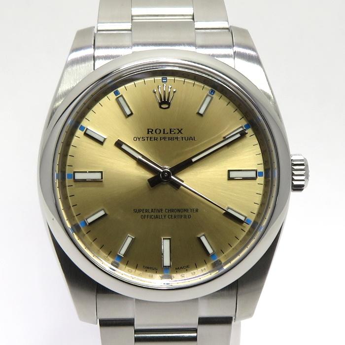 ROLEX 【新品仕上げ済】ROLEX パーペチュアル 34 114200 ランダム  