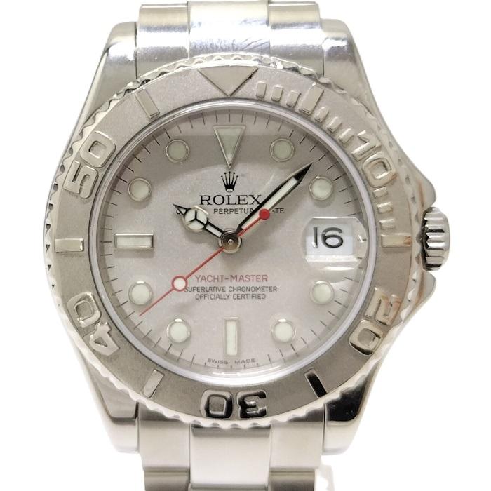 ROLEX（ロレックス） ヨットマスター 自動巻き SS シルバー文字盤 F番