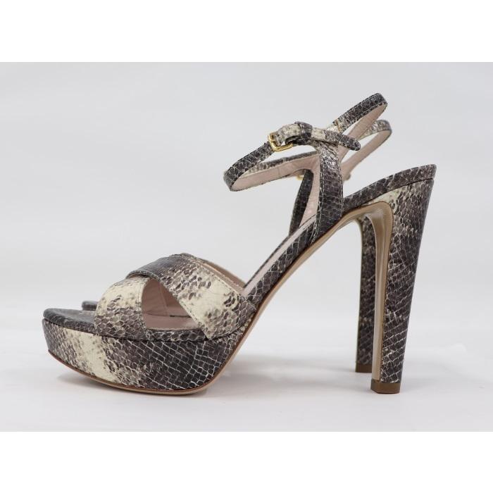 miu 【中古】ミュウミュウ パンプス レディース パイソン柄 レザー 