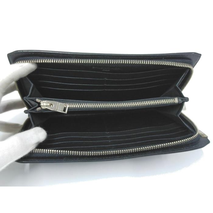 BALENCIAGA フィリアス 財布 358297 グレー BALENCIAGA 【中古】BALENCIAGA ラウンドファスナー長財布