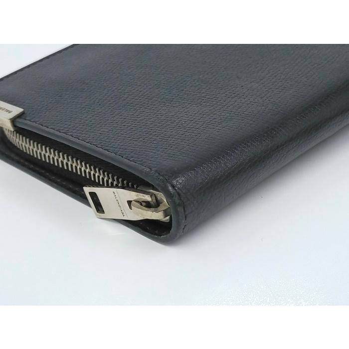 BALENCIAGA フィリアス 財布 358297 グレー BALENCIAGA 【中古】BALENCIAGA ラウンドファスナー長財布