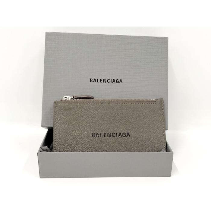 【中古】BALENCIAGA コインケース レザー グレー｜jjcollection2008｜10