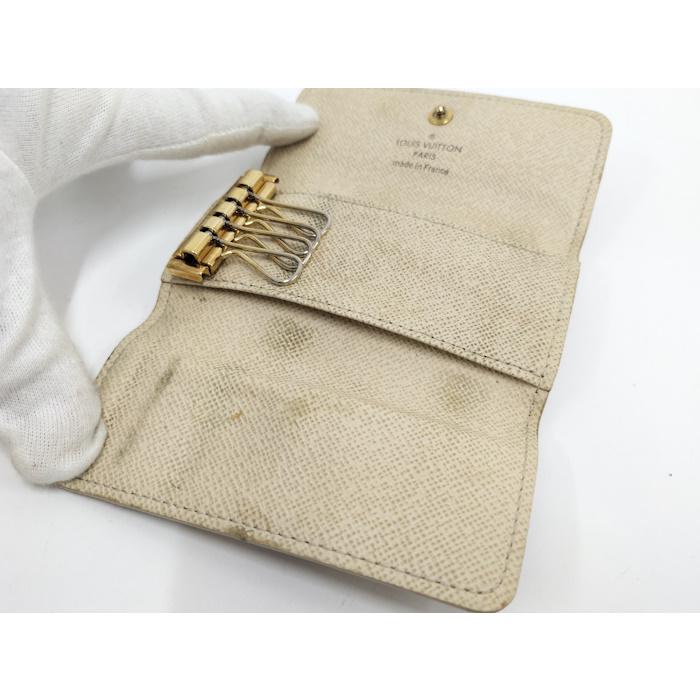 LOUIS VUITTON ミュルティクレ4 4連キーケース ダミエ アズール N60020