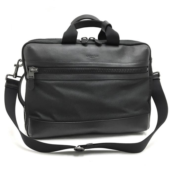 COACH 【中古】COACH 3WAY ブリーフケース ミックスド