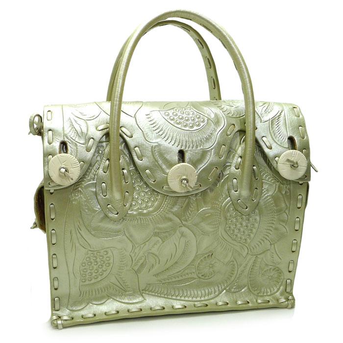 GRACE CONTINENTAL Carving Tribes ハンドバッグ マエストラS 