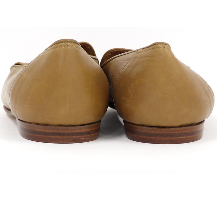 JOHN LOBB 【中古】ジョンロブ スリッポン ベージュ レザー 表記サイズ 