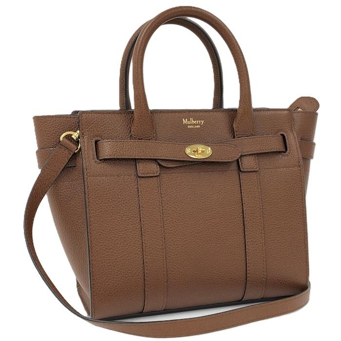 Mulberry ミニジップドベイズウォーター 2WAYハンドバッグ