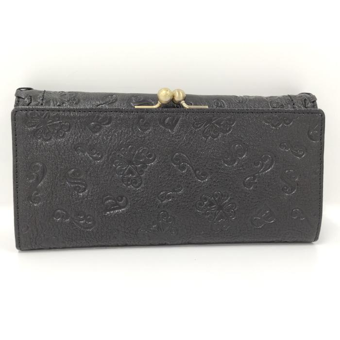 中古】ANNA SUI 長財布 レザー ブラック : JJコレクション
