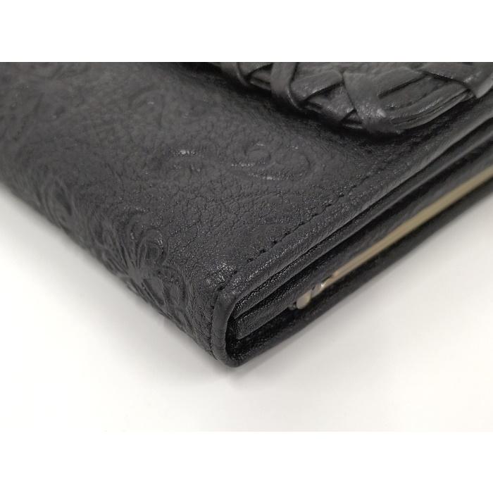 中古】ANNA SUI 長財布 レザー ブラック : JJコレクション