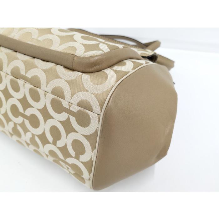 COACH（コーチ） COACH 2WAYハンドバッグ オプアート キャンバス