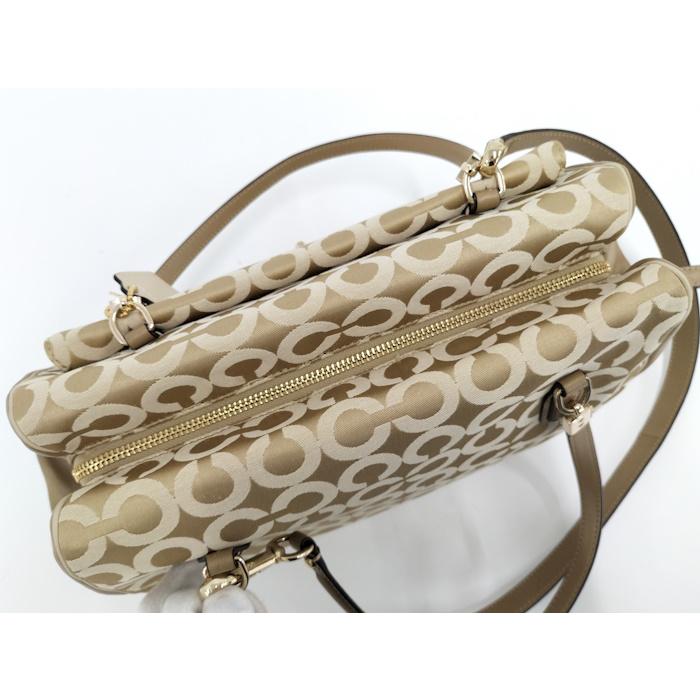 COACH（コーチ） COACH 2WAYハンドバッグ オプアート キャンバス