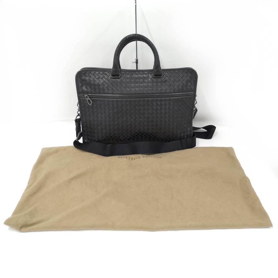 美品◇ボッテガヴェネタ ビジネスバッグ2WAYショルダー イントレチャートレザー BOTTEGA VENETA（ボッテガ・ヴェネタ） BOTTEGA VENETA 2WAYショルダー