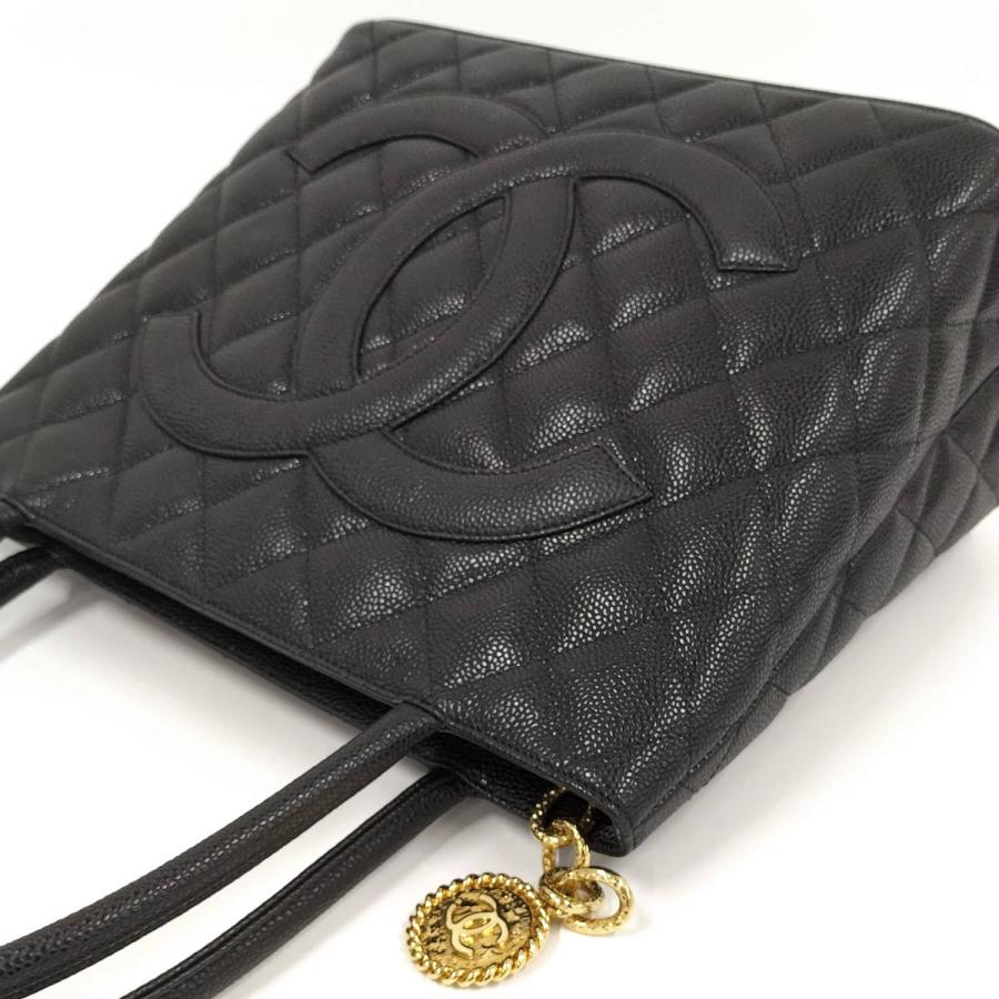 CHANEL（シャネル） トートバッグ 復刻トート キャビアスキン ココ