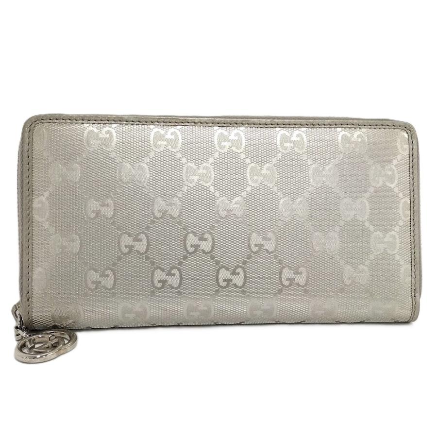 GUCCI（グッチ） ラウンドファスナー長財布 GGインプリメ PVC
