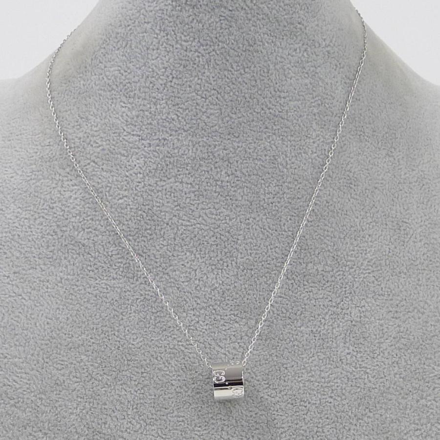 GUCCI（グッチ） リングネックレス 750WG K18WG ホワイトゴールド 約