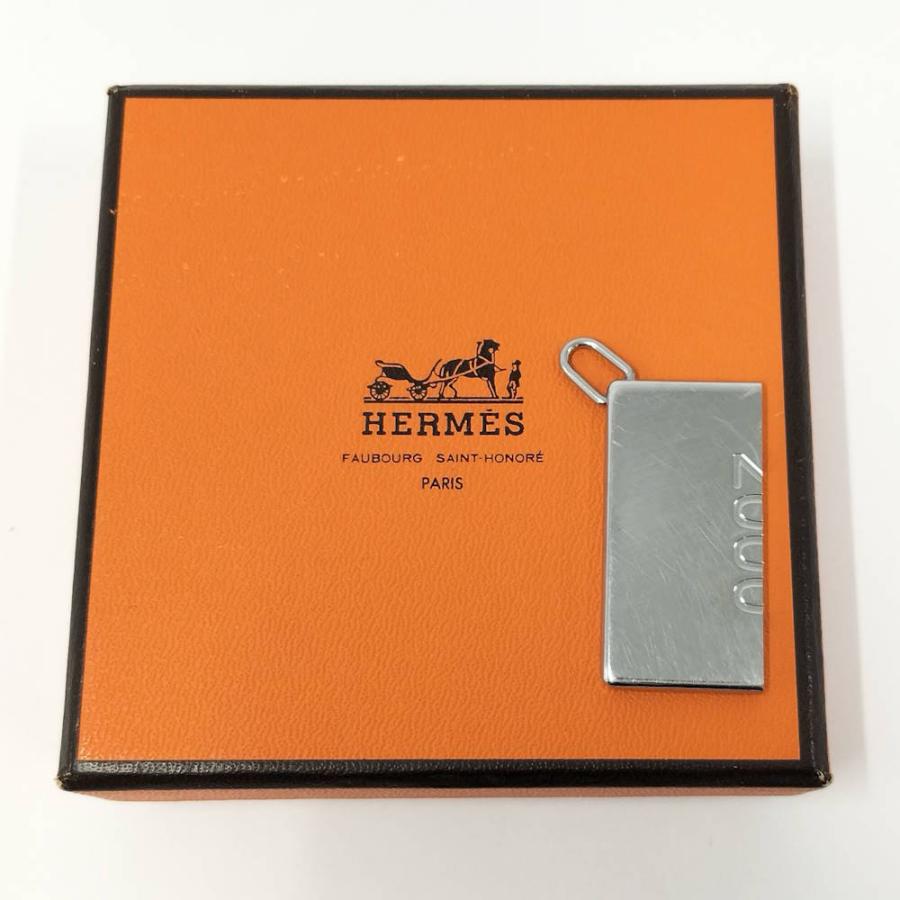 HERMES ペンダントトップ 2000 シルバー金具 メタル_7