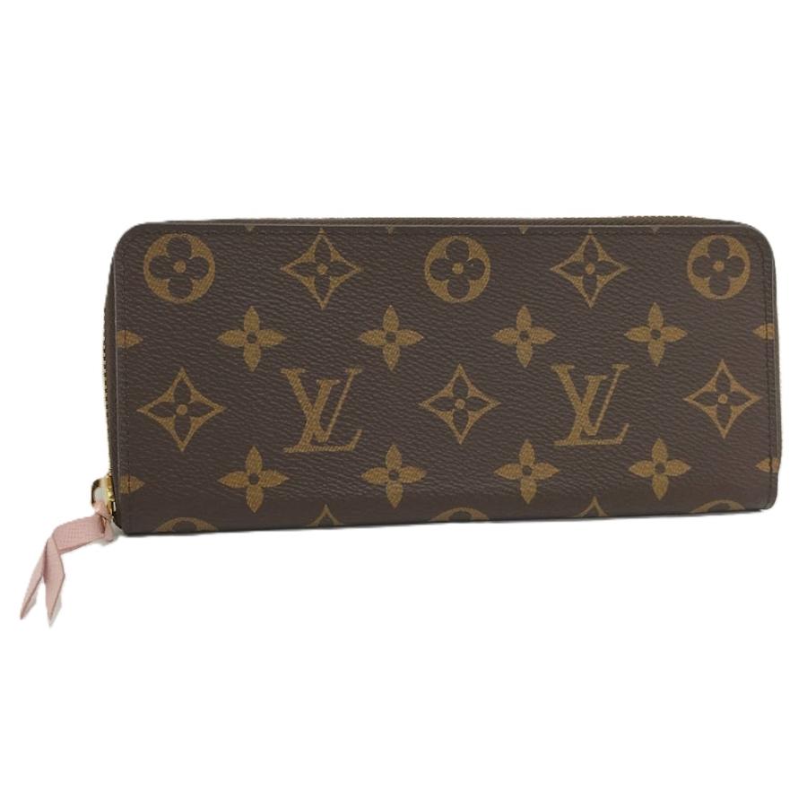 ##LOUIS VUITTON ルイヴィトン モノグラム ポルトフォイユ･クレマンス ラウンドファスナー長財布 M61298 ローズ・バレリーヌ LOUIS VUITTON（ルイ・ヴィトン） ポルトフォイユクレマンス ラウンド