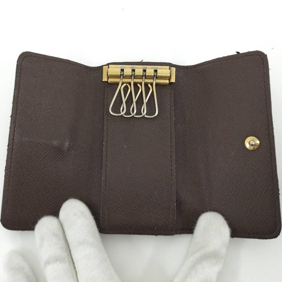 LOUIS VUITTON ミュルティクレ4 4連キーケース ダミエ エベヌ N62631_1