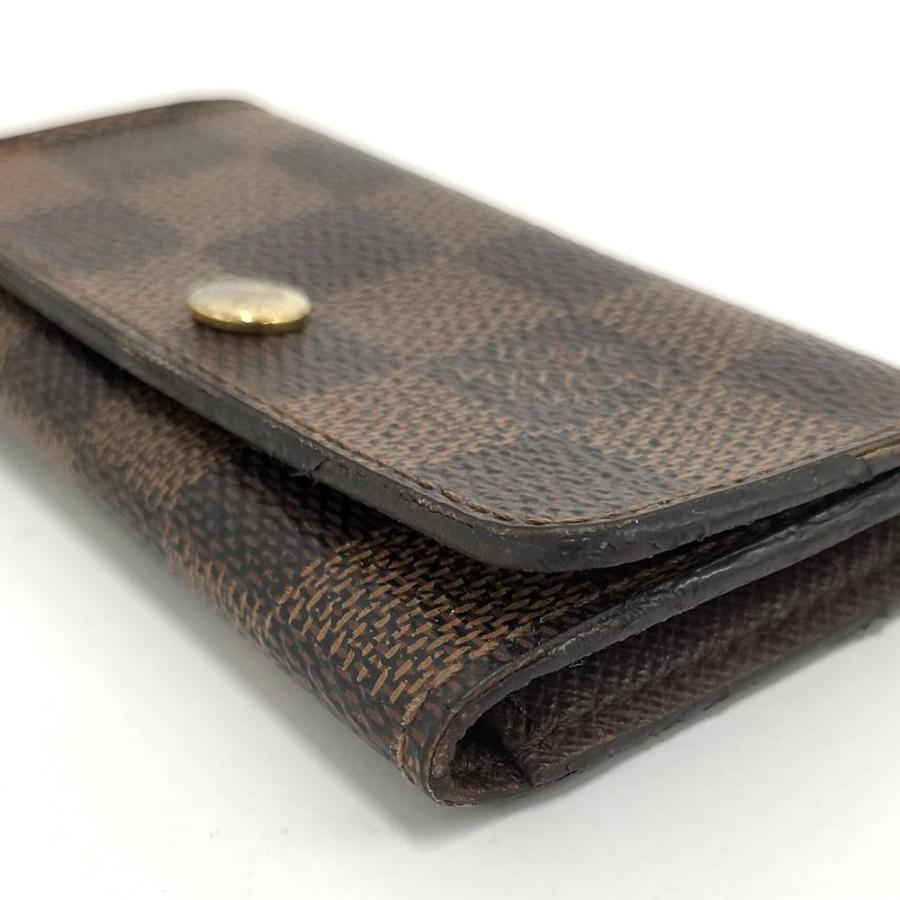 LOUIS VUITTON ミュルティクレ4 4連キーケース ダミエ エベヌ N62631_3