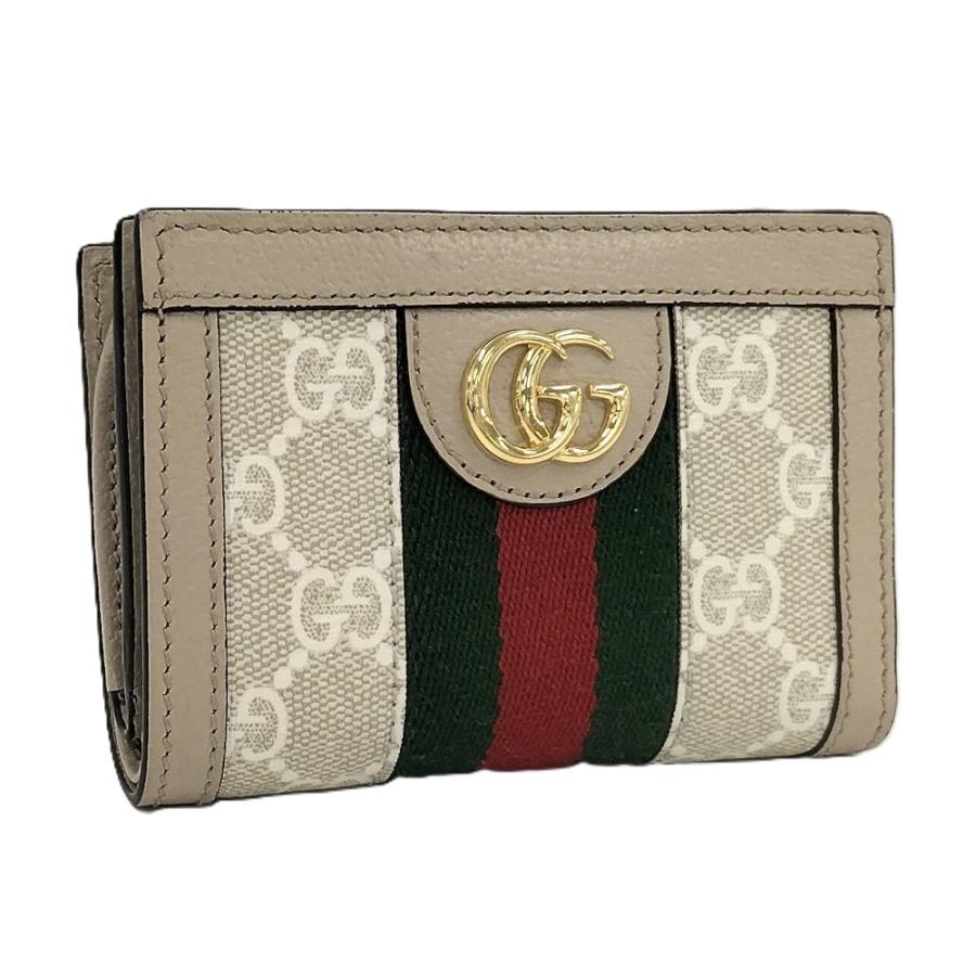GUCCI（グッチ） 二つ折り財布 オフィディア GG ミディアム ウォレット