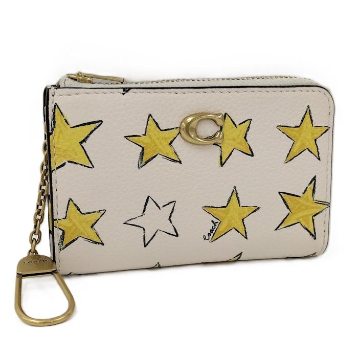 COACH（コーチ） エッセンシャルLジップ キーケース レザー ベージュ