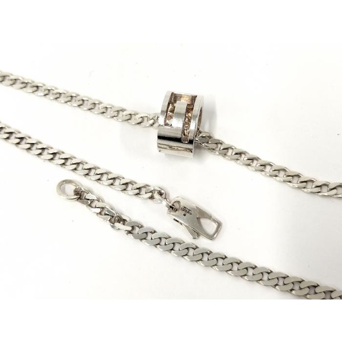 GUCCI（グッチ） カットアウト Gリング ネックレス シルバー SV925 G