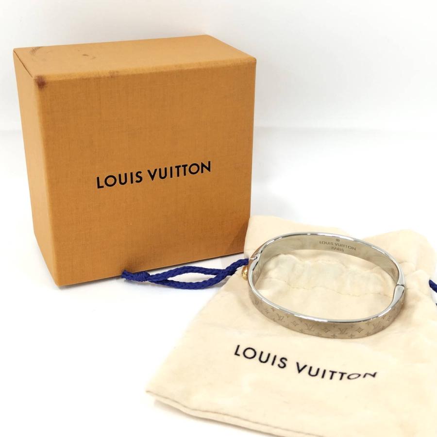LOUIS VUITTON（ルイ・ヴィトン） カフ ナノグラム ブレスレット S