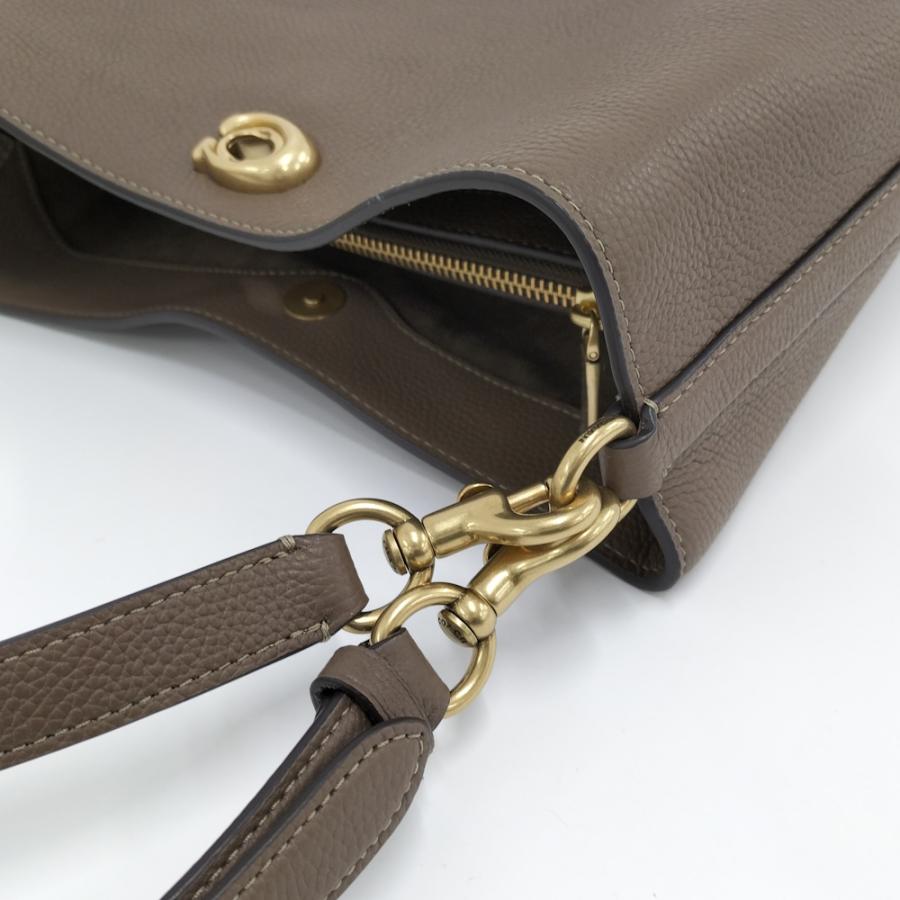 COACH 2WAYバッグ レザー ブラウン CW624_4
