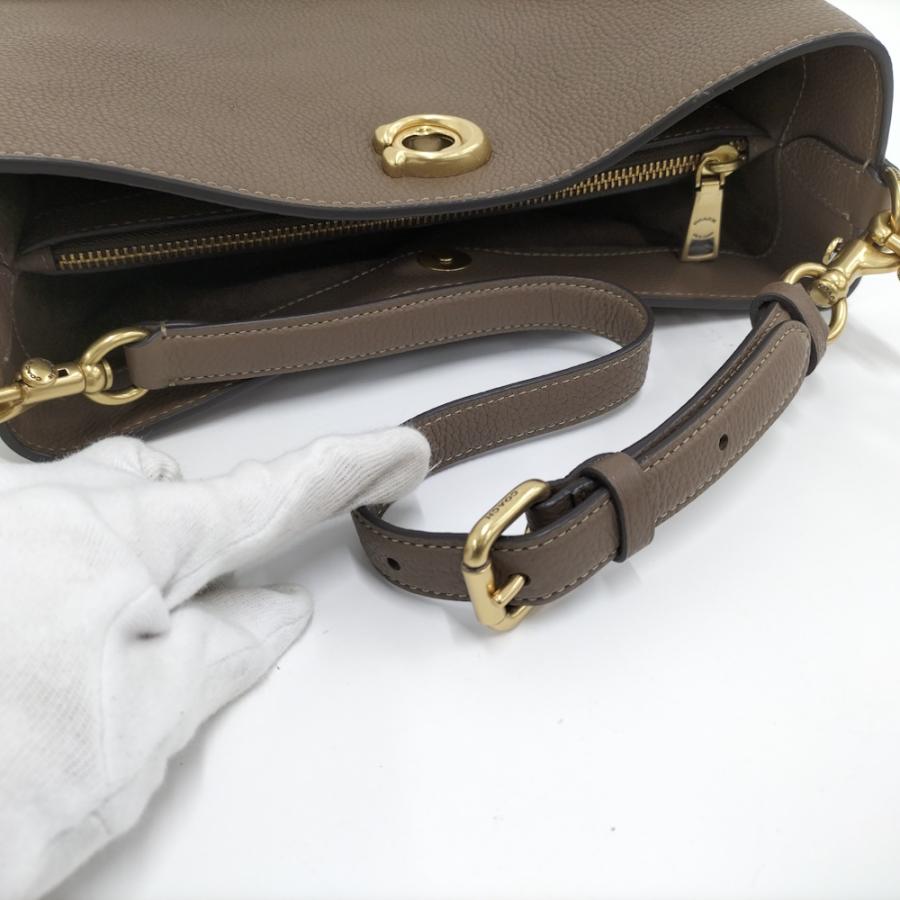COACH 2WAYバッグ レザー ブラウン CW624_5