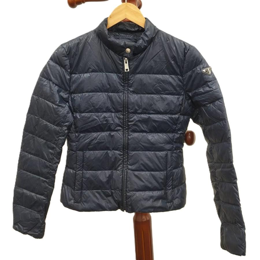 PRADA（プラダ） ダウンジャケット ナイロン ネイビー 表記サイズ38
