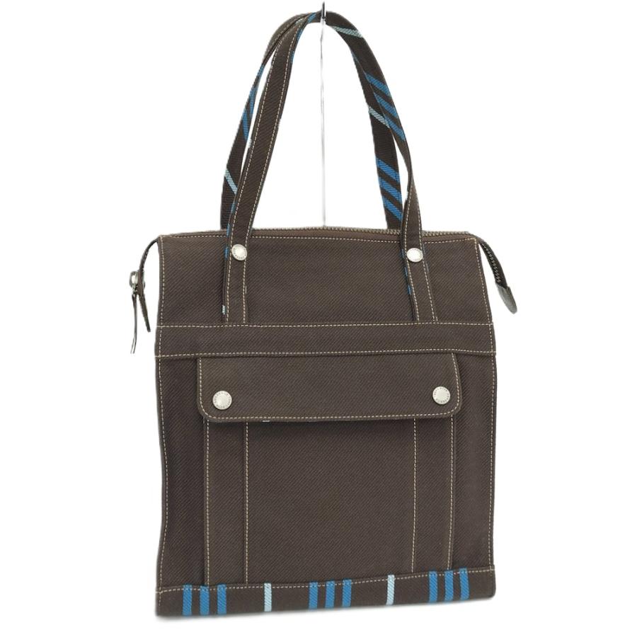 BURBERRY BLUE LABEL トートバッグ キャンバス ブラウン BURBERRY BLUE LABEL（バーバリーブルーレーベル） トートバッグ