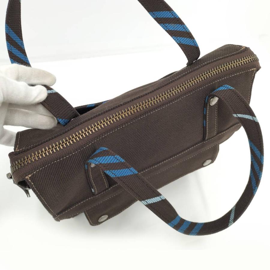 BURBERRY BLUE LABEL トートバッグ キャンバス ブラウン BURBERRY BLUE LABEL（バーバリーブルーレーベル） トートバッグ