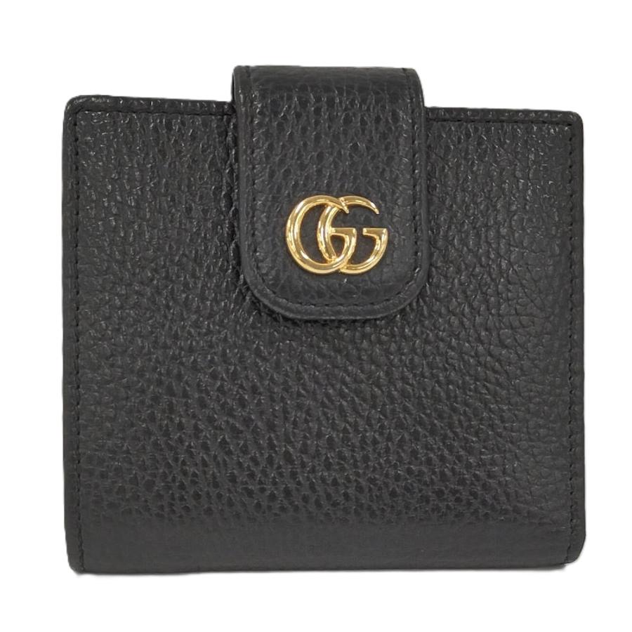 GUCCI（グッチ） 二つ折り財布 GGマーモント コンパクトウォレット
