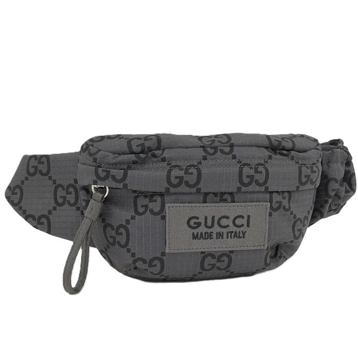 GUCCI（グッチ） ウエストバッグ ボディバッグ GGナイロン レザー