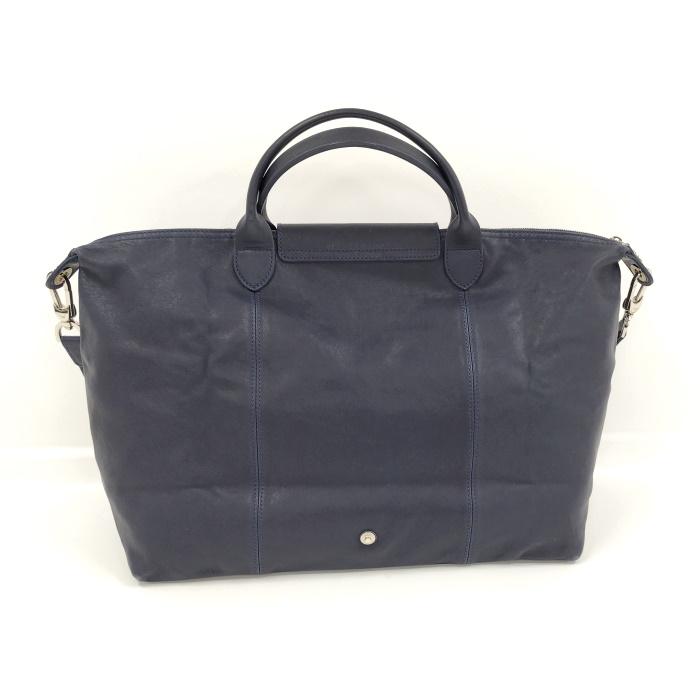 LONGCHAMP（ロンシャン） LONGCHAMP 2WAYバッグ レザー ネイビー : JJ