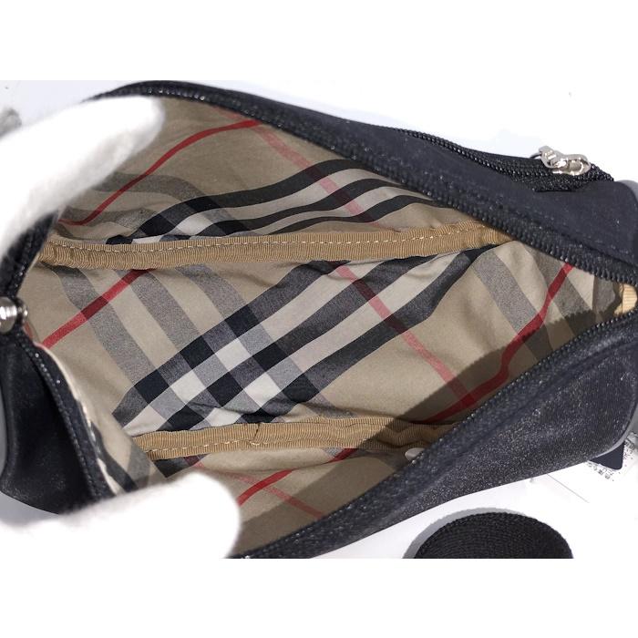 【美品】BURBERRY ショルダーバッグ ナイロン レザー 金具 ノバチェック BURBERRY（バーバリー） ショルダーバッグ ノバチェック ナイロン