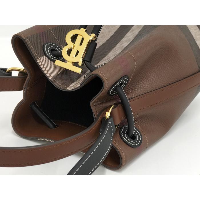 ★BURBERRY バーバリー ショルダーバッグ レザー ブラウン BURBERRY ショルダーバッグ レザー PVC ブラウン系 : JJ