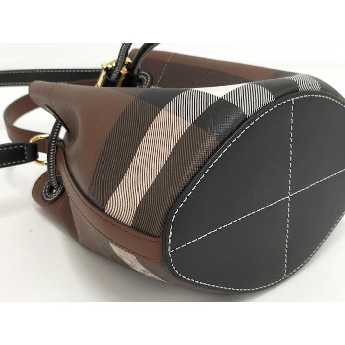 ★BURBERRY バーバリー ショルダーバッグ レザー ブラウン BURBERRY ショルダーバッグ レザー PVC ブラウン系 : JJ