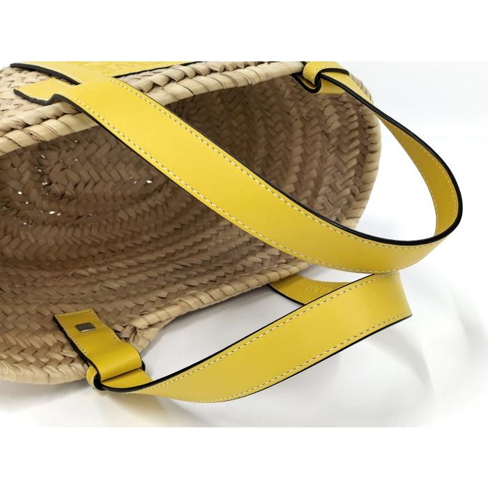 LOEWE（ロエベ） バスケットバッグ カゴバッグ ハンドバッグ ラフィア