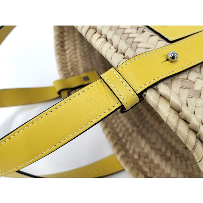 LOEWE（ロエベ） バスケットバッグ カゴバッグ ハンドバッグ ラフィア