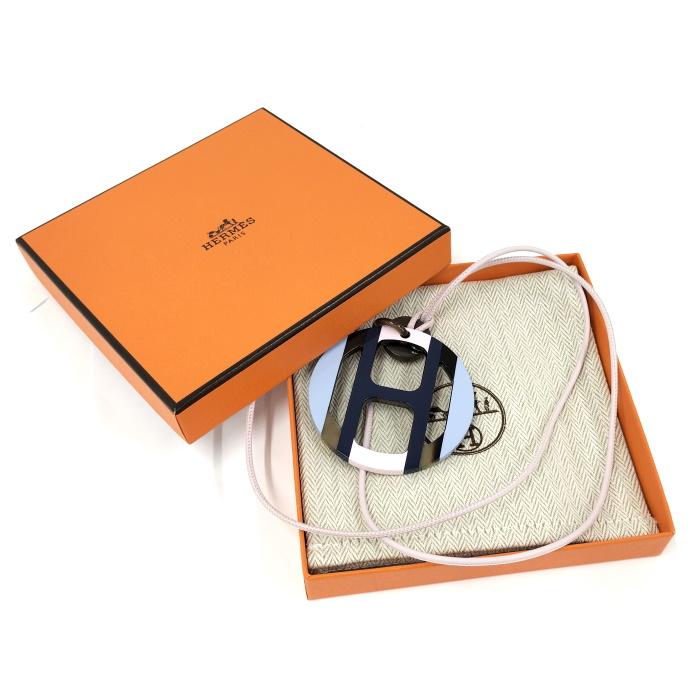 HERMES（エルメス） ネックレス Hエキップ バッファローホーン