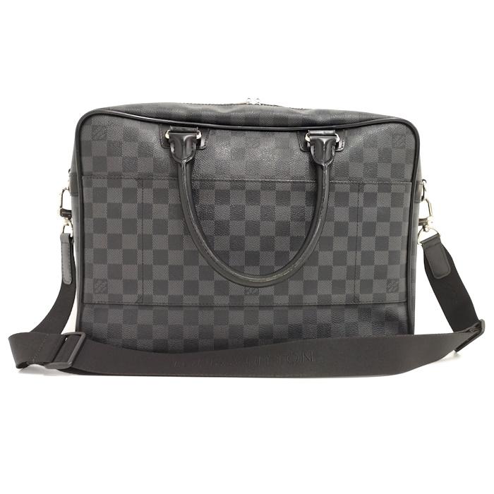 LOUIS VUITTON イカール ダミエグラフィット ビジネスバッグ ブリーフ 