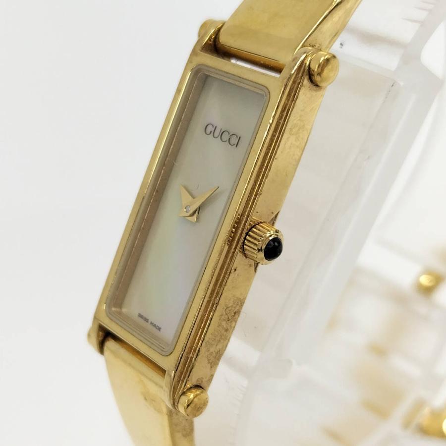 GUCCI（グッチ） レディース 腕時計 バングルウォッチ クオーツ SS